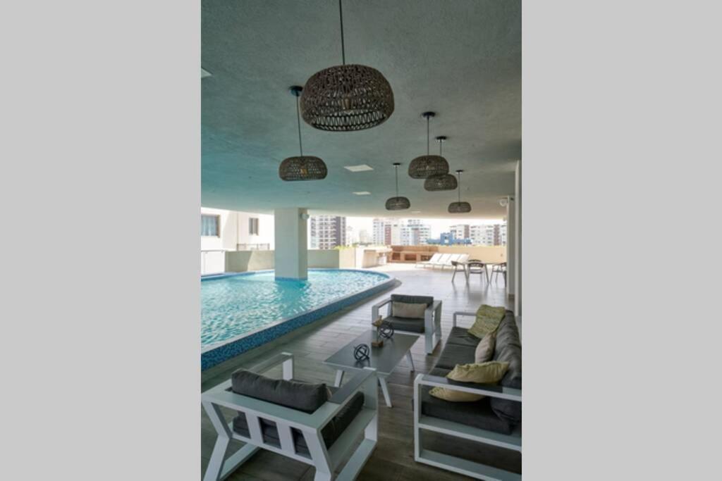 Escape Apartments, Balcony, Pool, Gym & Spa In La Julia Santo Domingo Exterior photo